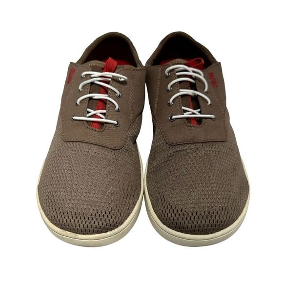 Men’s brown olukai nohea sneakers size 8 - Picture 3 of 8